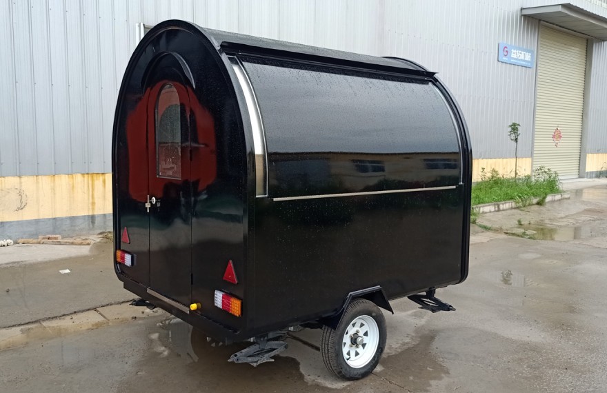 7ft small trailer bar for coffee